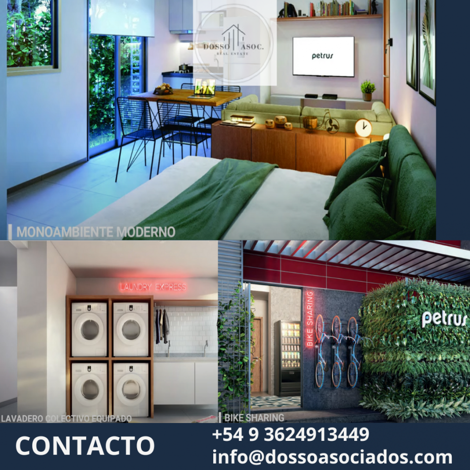 VENDE TRES DEPARTAMENTOS MONOAMBIENTES EDIFICIO SAN BLAS 2 ASUNCION PARAGUAY