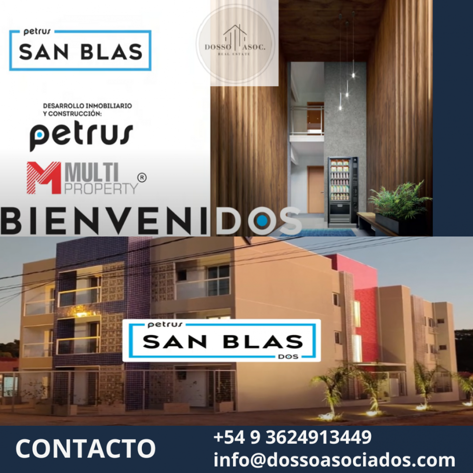 VENDE TRES DEPARTAMENTOS MONOAMBIENTES EDIFICIO SAN BLAS 2 ASUNCION PARAGUAY