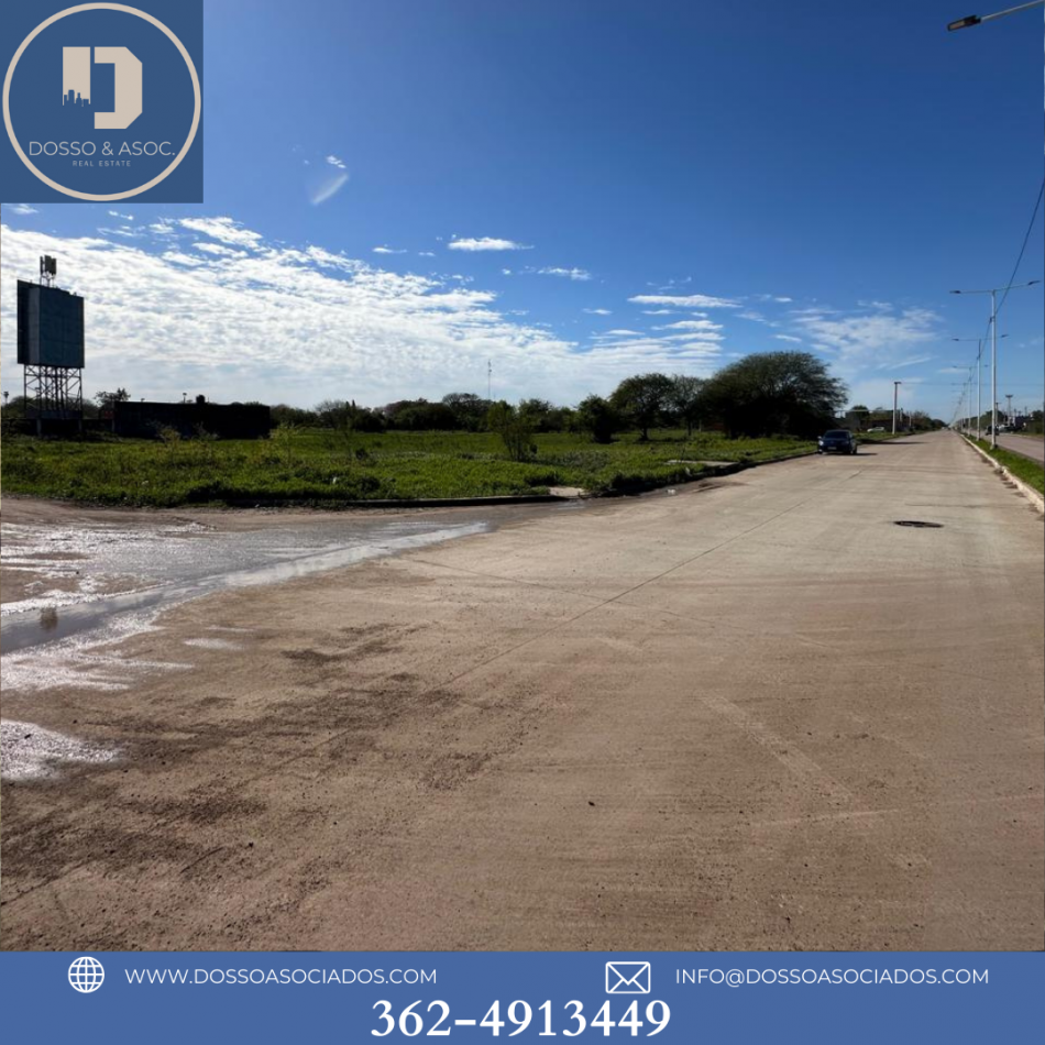 VENTA DE TERRENO en AV. MARCONI Y SAN LUIS - FONTANA - CHACO - EXCELENTE ESQUINA