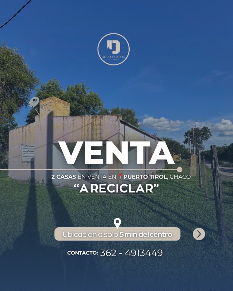 ¡Oportunidad de inversion en Puerto Tirol!