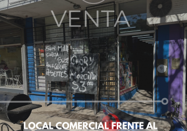 SE VENDE LOCAL COMERCIAL SOBRE AVENIDA 9 DE JULIO FRENTE A HOSPITAL PERRANDO