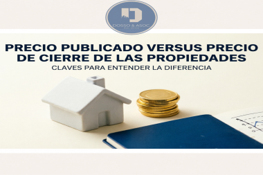PRECIO PUBLICADO VERSUS PRECIO DE CIERRE DE LAS PROPIEDADES- CLAVES PARA ENTENDER LA DIFERENCIA